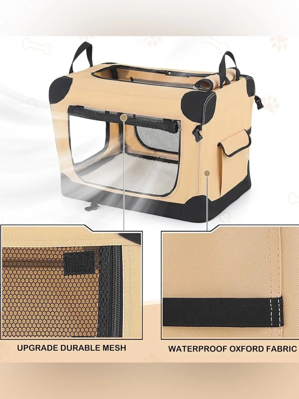 N/A beige black